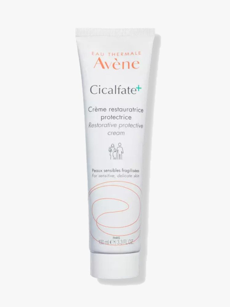 Eau Thermale Avène Cicalfate+ Restorative Protective Cream white tube on white background